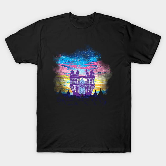 Daybreak Town T-Shirt by Daletheskater